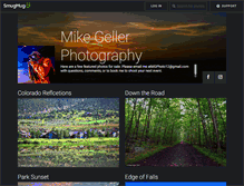 Tablet Screenshot of mikegellerphotography.com